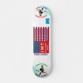 Skateboard CHEVY KING OFICIAL JMT RÓTULO7 3/4" cubierta para