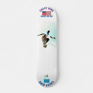 Skateboard CHEVY KING TOCA EL CIELO  7 3/4" Tabla de Skateboa