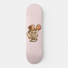 Skateboard Chibi Carnival Skeleton