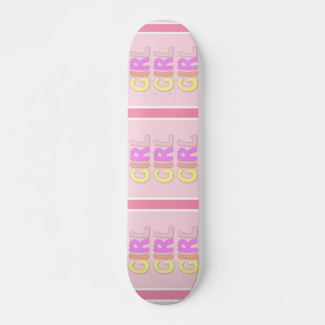 Skateboard chica (Anverso )