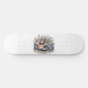 Skateboard Chica con vibraciones musicales