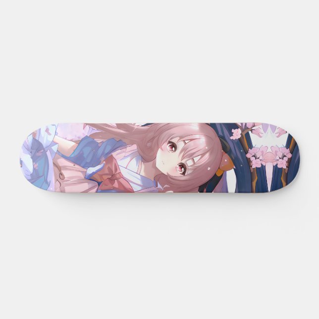 Skateboard Chica de anime japonés