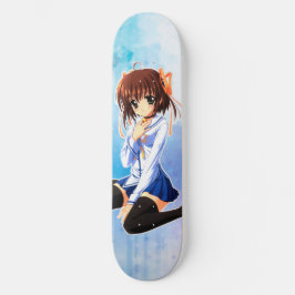 Skateboard Chica de anime suave