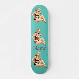 Skateboard Chica de Bikini Thunder_Cove