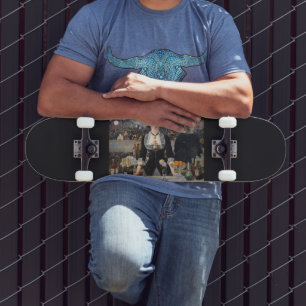 Skateboard Chica de la camarera victoriana en Folies Bergere,