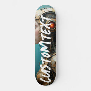 Skateboard Chica de máquina de patinaje personalizado persona