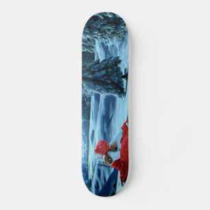 Skateboard Chica de navidades en Sled