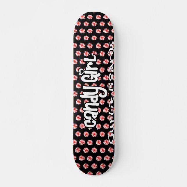 Skateboard Chica del caramelo (Anverso )