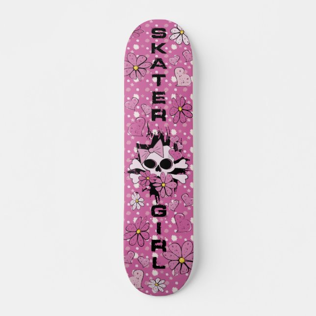 Skateboard Chica del patinador (Anverso )
