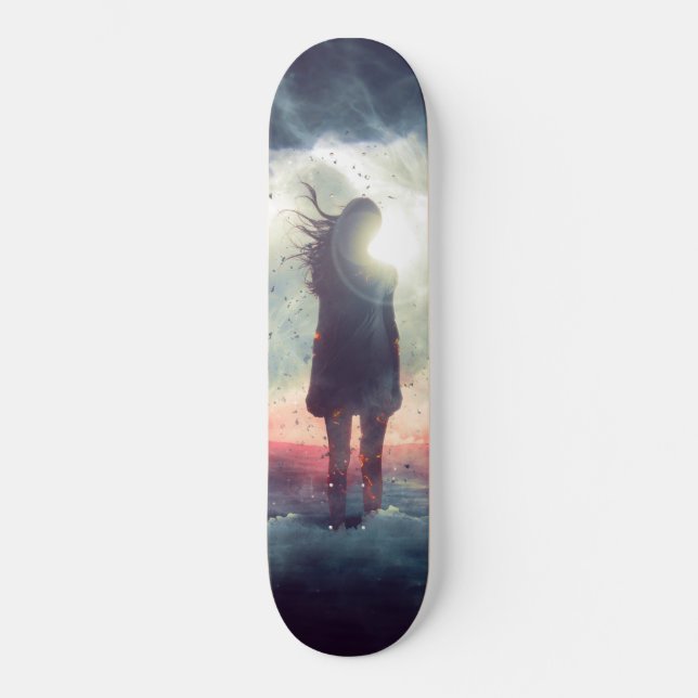 Skateboard - Chica Dream Silhouette (Anverso)