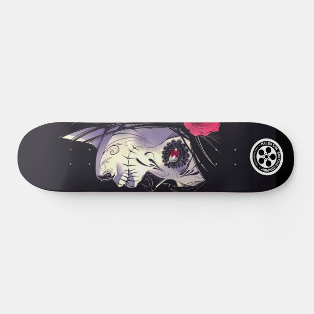 Skateboard Chica Emo | Zazzle.es