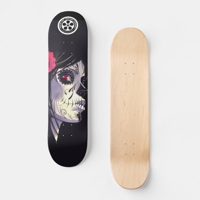 Skateboard Chica Emo | Zazzle.es