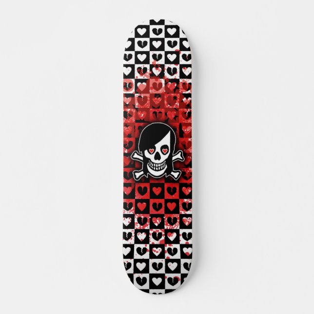 Skateboard Chica Emo (Anverso )