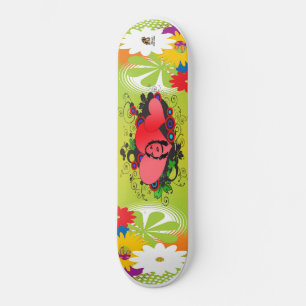 Skateboard Chica encantador