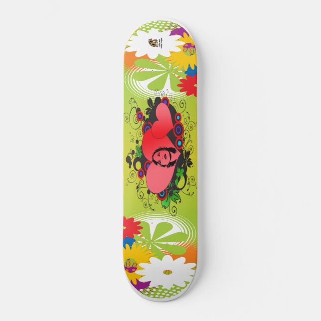 Skateboard Chica encantador (Anverso)