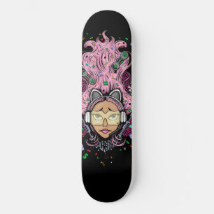 Skateboard Chica Gamer