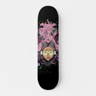Skateboard Chica Gamer