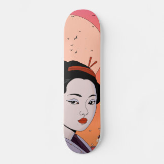 Skateboard Chica Geisha Ser Hermosa