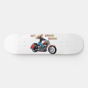 Skateboard Chica Hot Dream Roads
