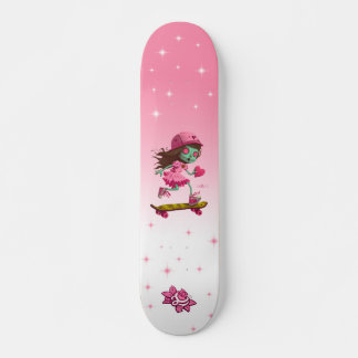 Skateboard Chica Little L Zombie