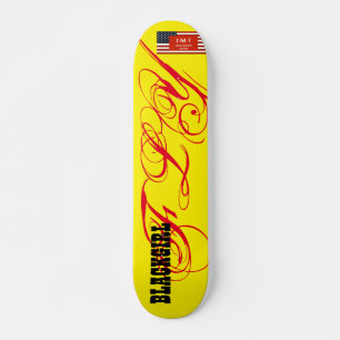 Skateboard CHICA NEGRA Vuela Skateboard, 7¾" Cubierta