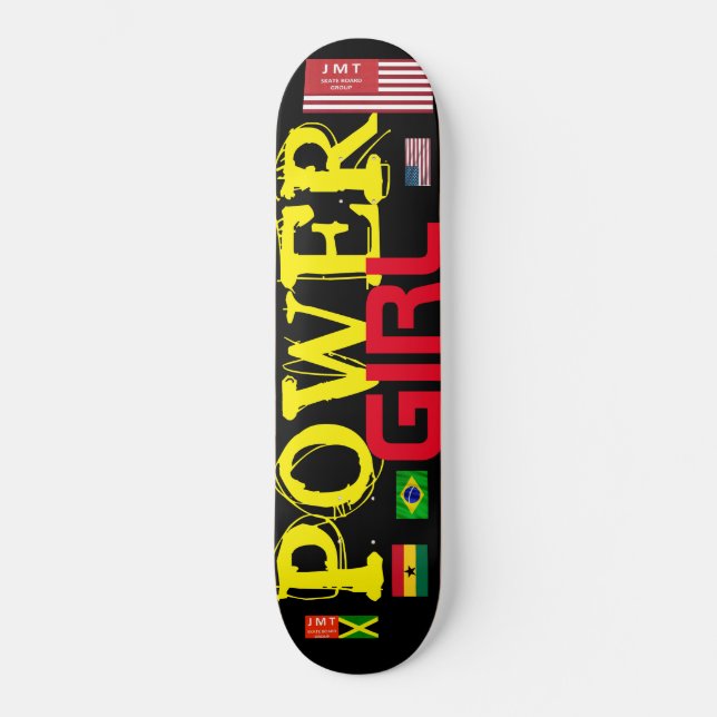 Skateboard CHICA POWER (Anverso)
