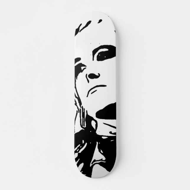 Skateboard Chica sin gracia (Anverso )