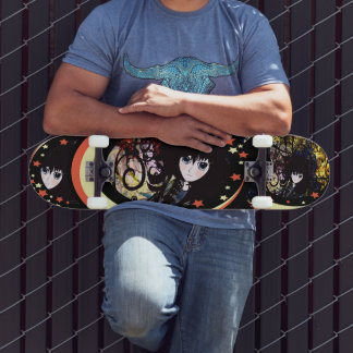 Skateboard Chicas animales -