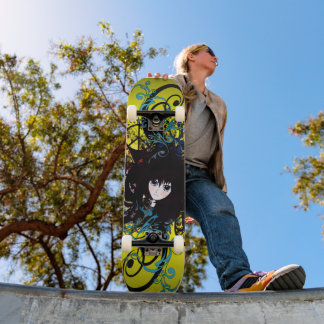 Skateboard Chicas animales -