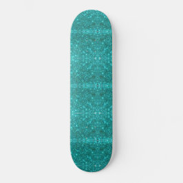 Skateboard Chicas Blue Sparkle