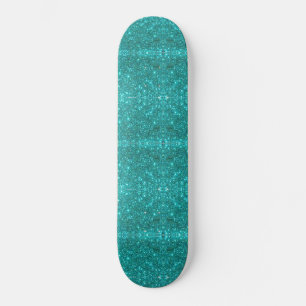 Skateboard Chicas Blue Sparkle