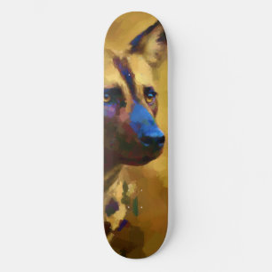 Skateboard Chien Sauvage d'Afrique