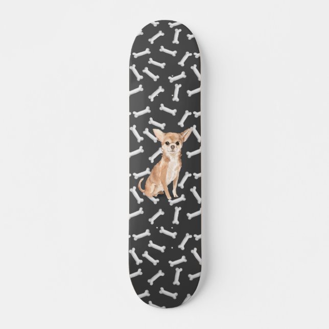 Skateboard Chihuahua (Anverso )