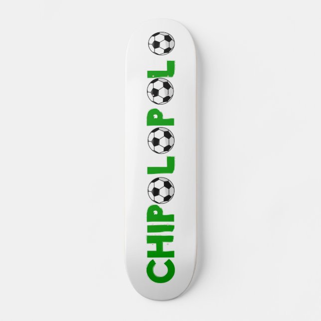 Skateboard "Chipolopolo" de Zambia (Anverso)