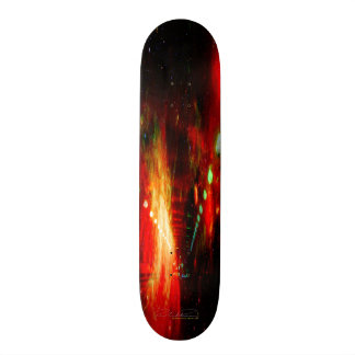 Skateboard ChiTown en la medianoche