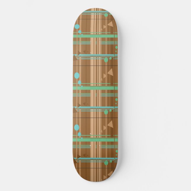 Skateboard Chocolate de menta (Anverso)