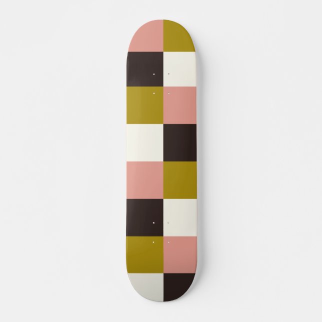 Skateboard Chocolate rosa dorado marfil revestido (Anverso )