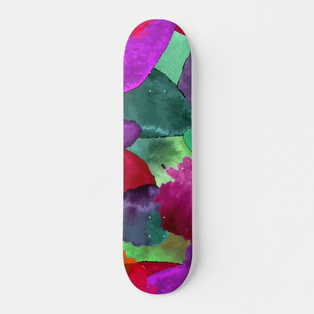 Skateboard Choque de color (Anverso )