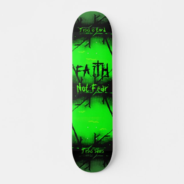 Skateboard Christian Faith Jesus (Anverso )