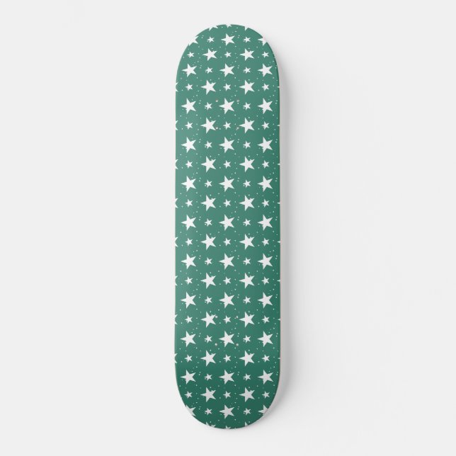 Skateboard Christmas Pattern 121 (Anverso)