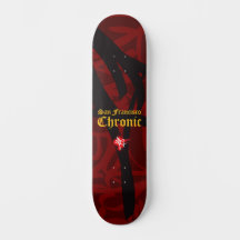Skateboard Chronic 49ers Colors