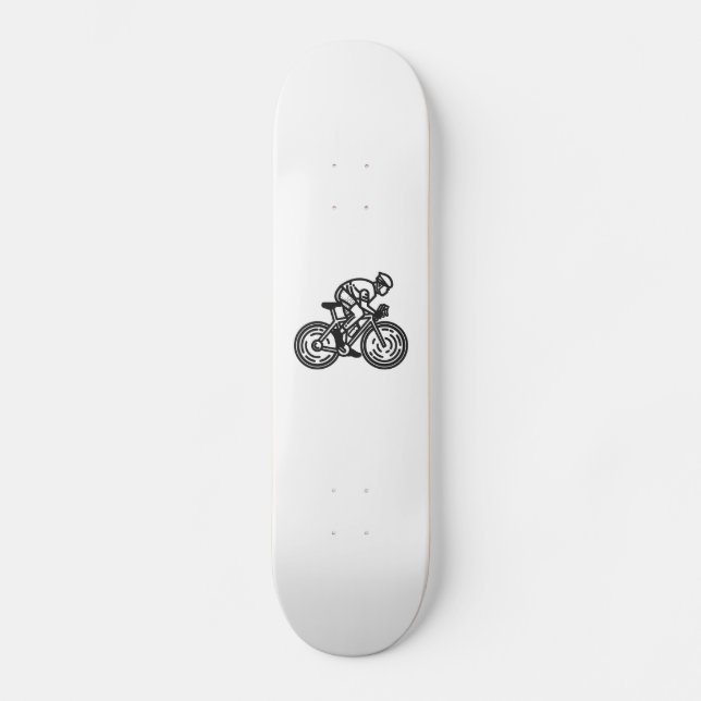Skateboard ciclista de velocidad (Anverso)
