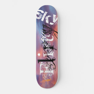 Skateboard cielo coqueto