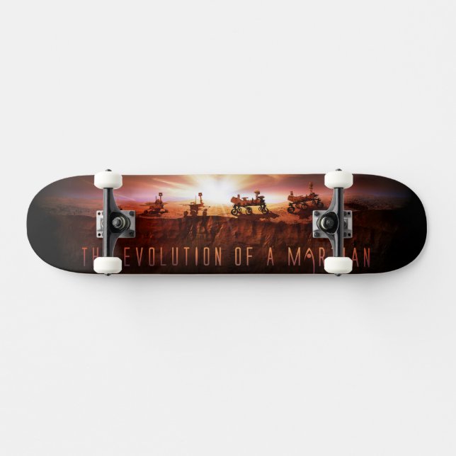 Skateboard Cinco Rovers De Marte Exitosos (Horz)