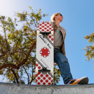 Skateboard Cinta de la Red Clover por Kenneth Yoncich