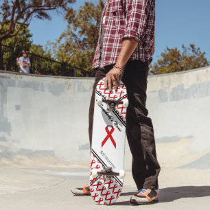 Skateboard Cinta Estándar Roja por Kenneth Yoncich