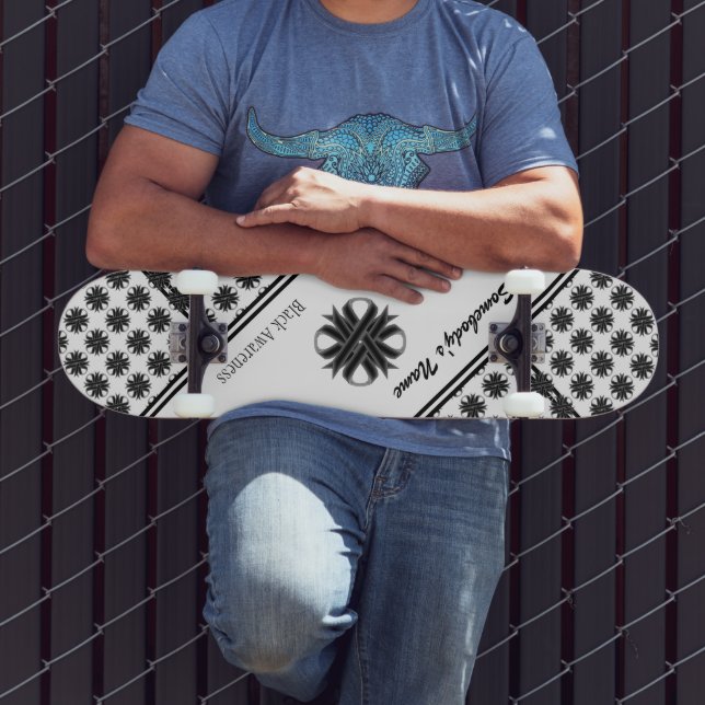 Skateboard Cinta negra del amante por Kenneth Yoncich (Exterior 3)