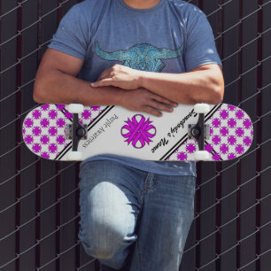 Skateboard Cinta violeta de Kenneth Yoncich