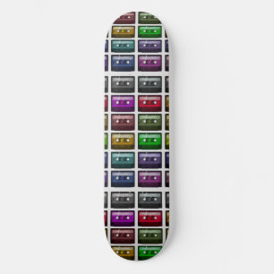 SKATEBOARD CINTAS DE CASSETTE AMANTE DE LA MÚSICA RETRO