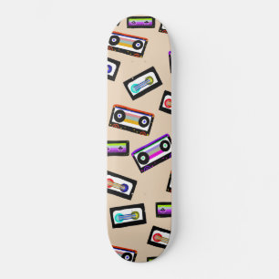 Skateboard Cintas de cassette de arcoiris retro #1 #wall #art